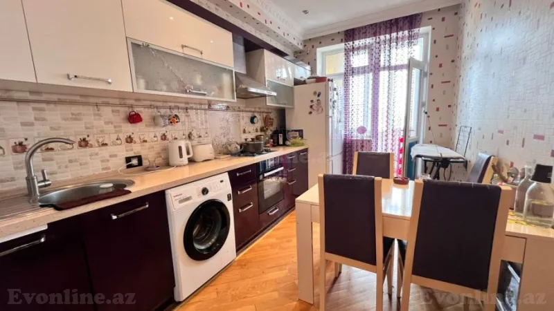 Satılır 2 otaqlı Mənzil Yeni tikili 86 m² Qara Qarayev m. - şəkil 8