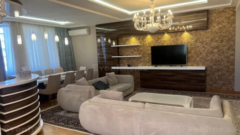 Kirayə verilir 4 otaqlı Mənzil Yeni tikili 190 m² 28 May m. - şəkil 2