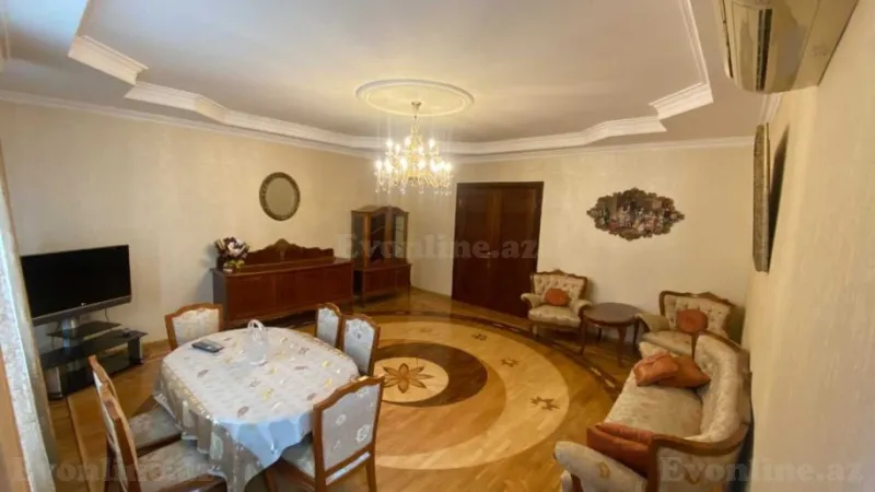 Kirayə verilir 3 otaqlı Mənzil Yeni tikili 150 m² Nəsimi r. - şəkil 2