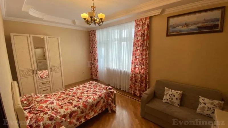 Kirayə verilir 3 otaqlı Mənzil Yeni tikili 150 m² Nəsimi r. - şəkil 6