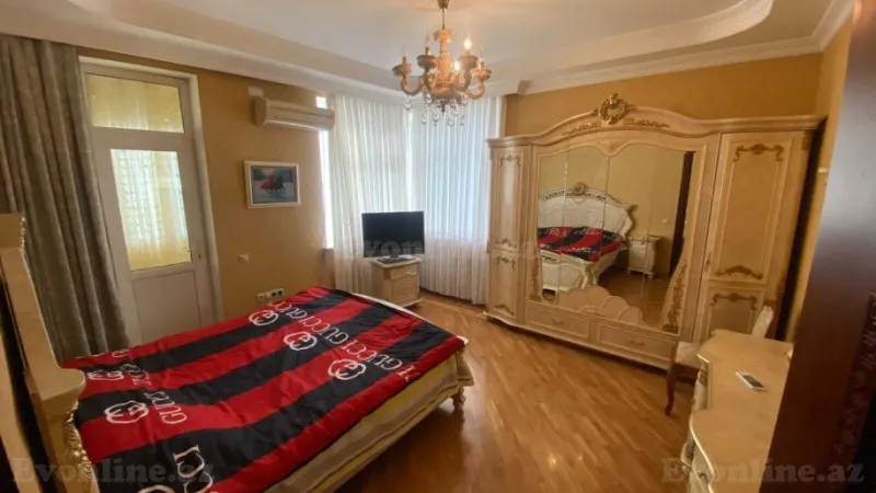 Kirayə verilir 3 otaqlı Mənzil Yeni tikili 150 m² Nəsimi r. - şəkil 8