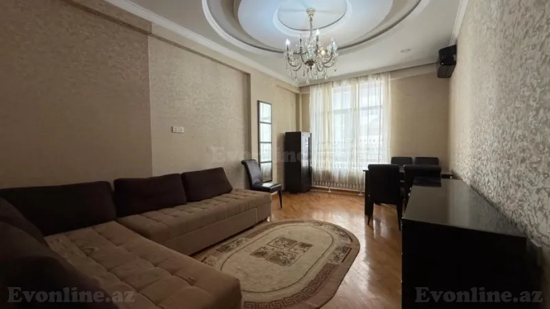 Kirayə verilir 2 otaqlı Mənzil Yeni tikili 75 m² 8 Noyabr m. - şəkil 2