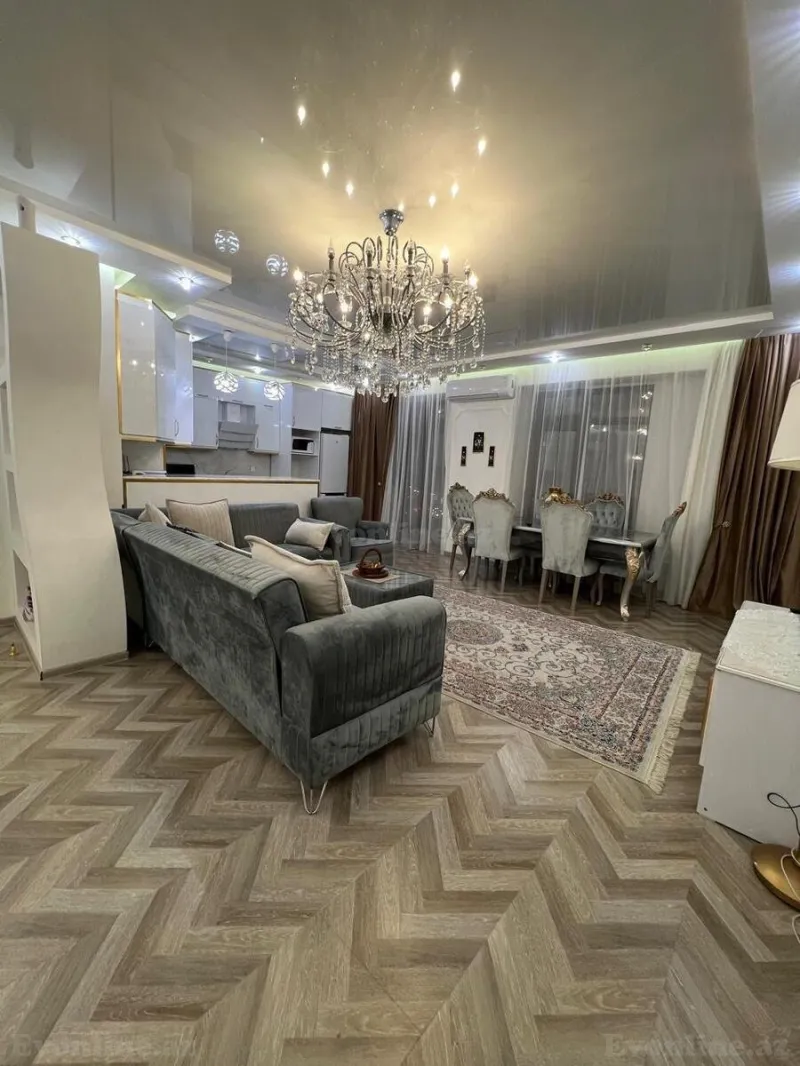 Kirayə verilir 3 otaqlı Mənzil Yeni tikili 110 m² 8 Noyabr m. - şəkil 3