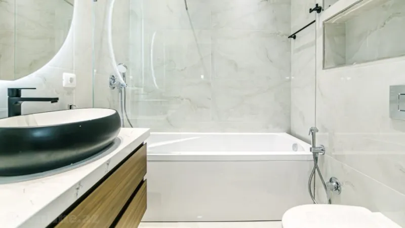 Kirayə verilir 3 otaqlı Mənzil Yeni tikili 151 m² Nizami m. - şəkil 15