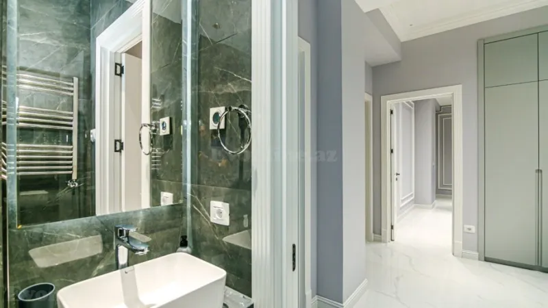 Kirayə verilir 3 otaqlı Mənzil Yeni tikili 151 m² Nizami m. - şəkil 18