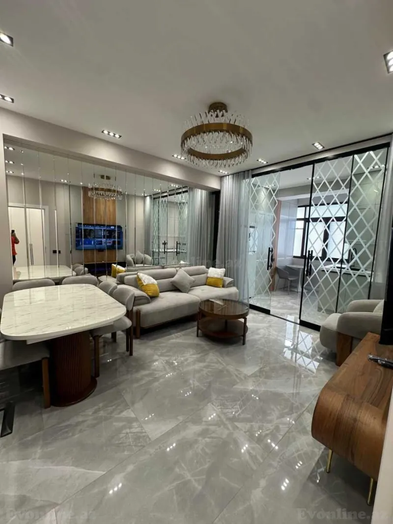 Kirayə verilir 2 otaqlı Mənzil Yeni tikili 70 m² Xətai m. - şəkil 2