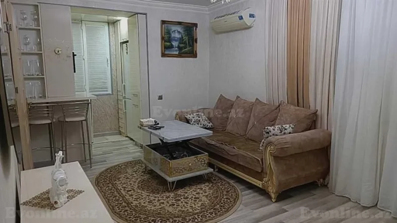 Kirayə verilir 2 otaqlı Mənzil Köhnə tikili 45 m² Elmlər Akademiyası m. - şəkil 2