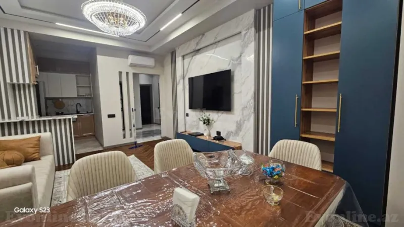 Kirayə verilir 3 otaqlı Mənzil Yeni tikili 110 m² Xətai r. - şəkil 2