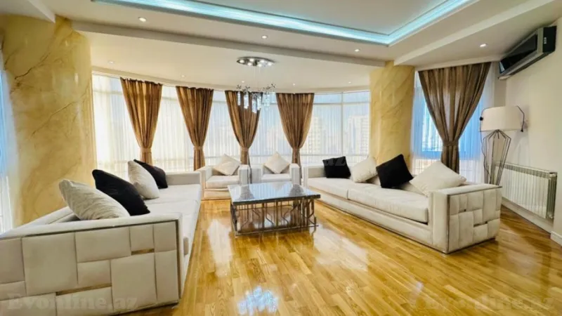 Kirayə verilir 4 otaqlı Mənzil Yeni tikili 180 m² 28 May m. - şəkil 2