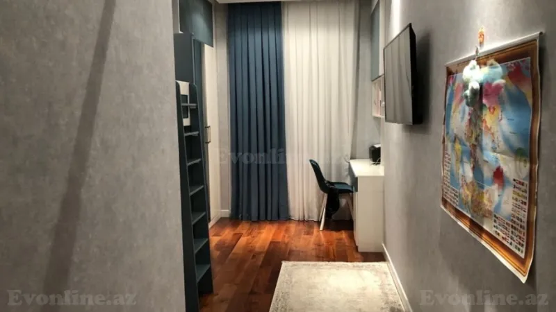 Satılır 3 otaqlı Mənzil Yeni tikili 125 m² Qara Qarayev m. - şəkil 5