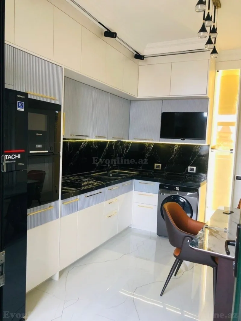 Satılır 3 otaqlı Mənzil Yeni tikili 125 m² Qara Qarayev m. - şəkil 6