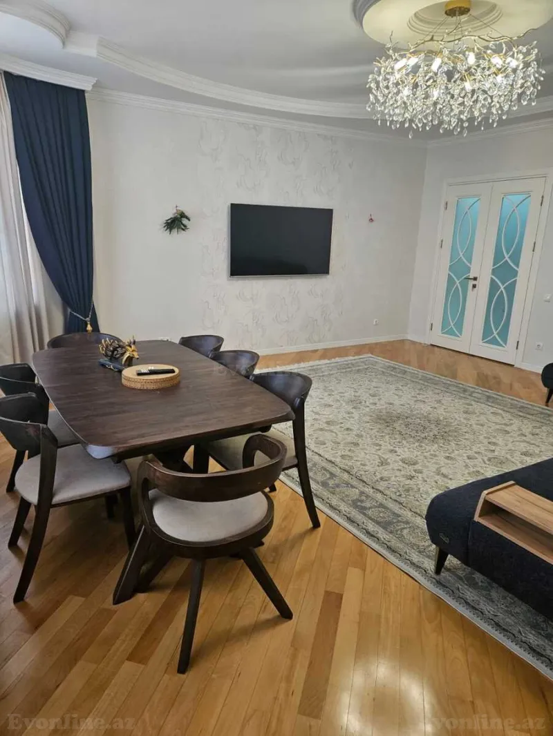 Satılır 3 otaqlı Mənzil Yeni tikili 130 m² Nəsimi r. - şəkil 5