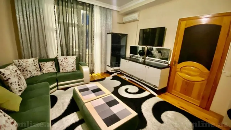 Kirayə verilir 2 otaqlı Mənzil Yeni tikili 58 m² Əhmədli m. - şəkil 3