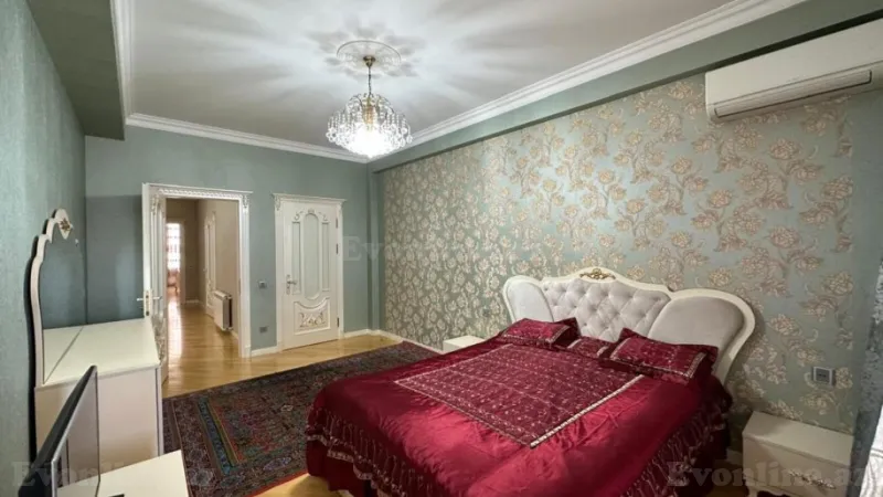 Kirayə verilir 3 otaqlı Mənzil Yeni tikili 140 m² Nizami r. - şəkil 2