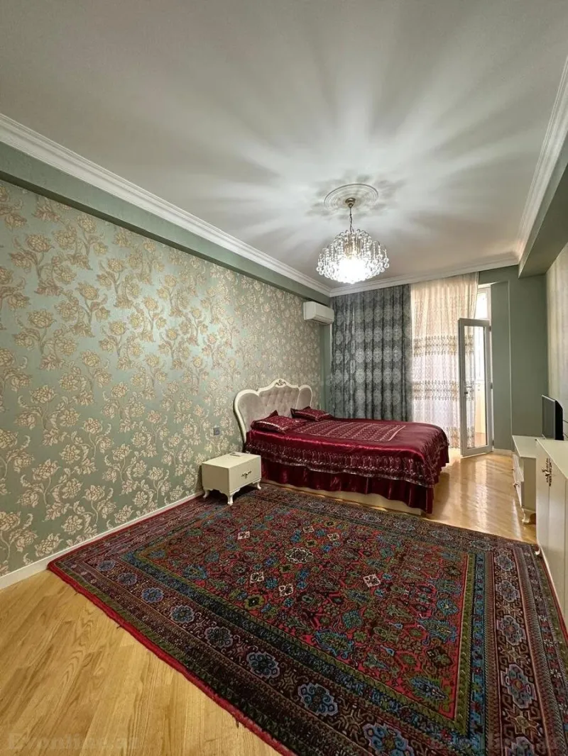 Kirayə verilir 3 otaqlı Mənzil Yeni tikili 140 m² Nizami r. - şəkil 3