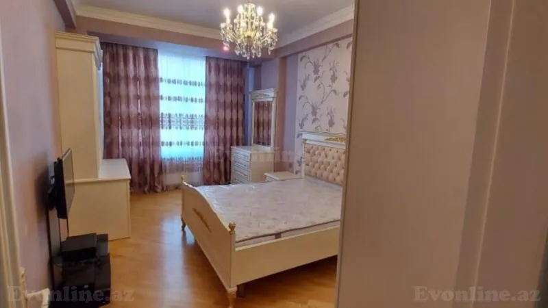 Kirayə verilir 3 otaqlı Mənzil Yeni tikili 140 m² Nizami r. - şəkil 8