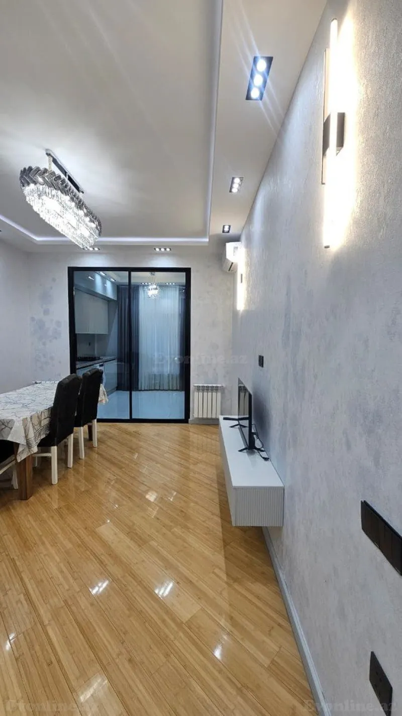 Kirayə verilir 2 otaqlı Mənzil Yeni tikili 70 m² Memar Əcəmi m. - şəkil 2