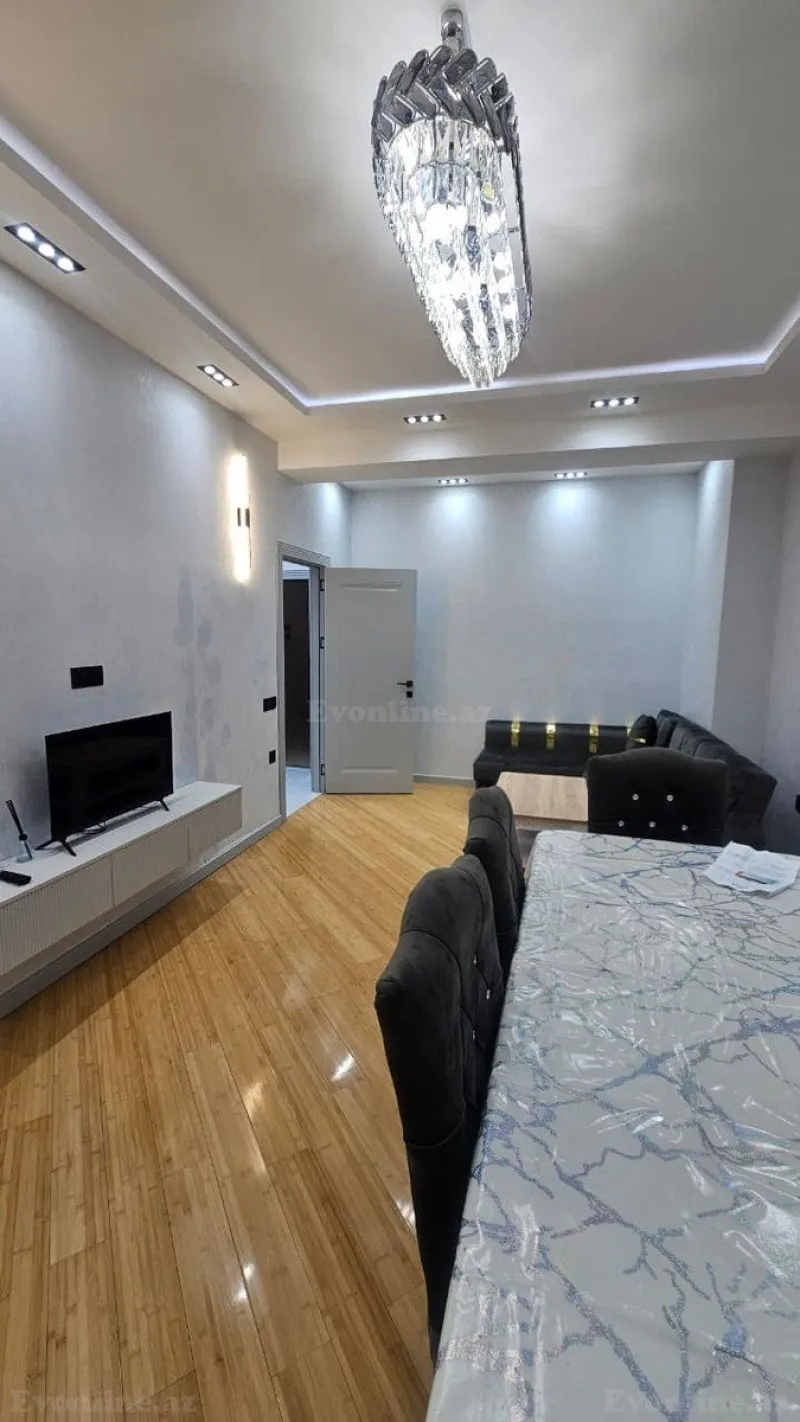 Kirayə verilir 2 otaqlı Mənzil Yeni tikili 70 m² Memar Əcəmi m. - şəkil 3