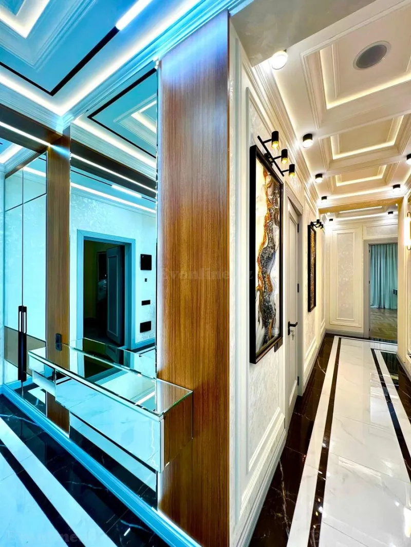 Satılır 4 otaqlı Mənzil Yeni tikili 186 m² Qara Qarayev m. - şəkil 5