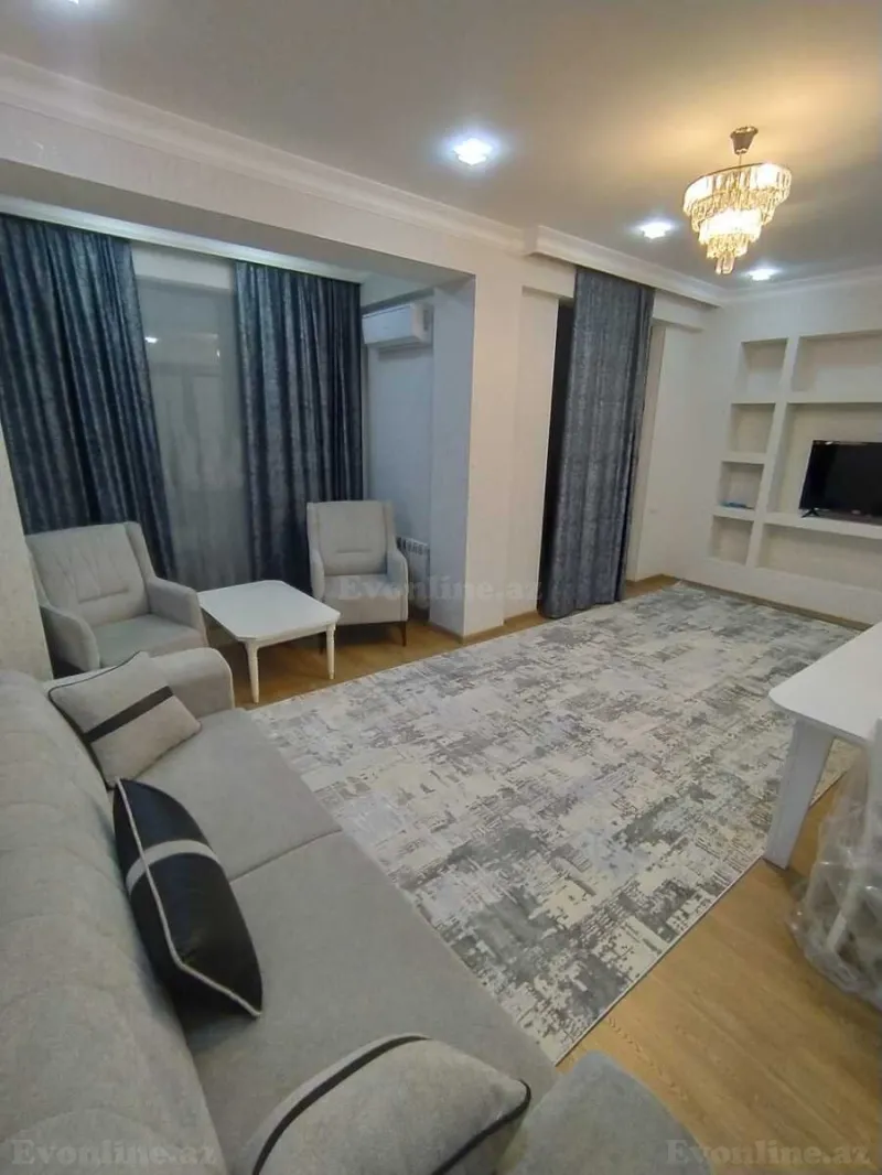 Kirayə verilir 3 otaqlı Mənzil Yeni tikili 130 m² Xətai r. - şəkil 4