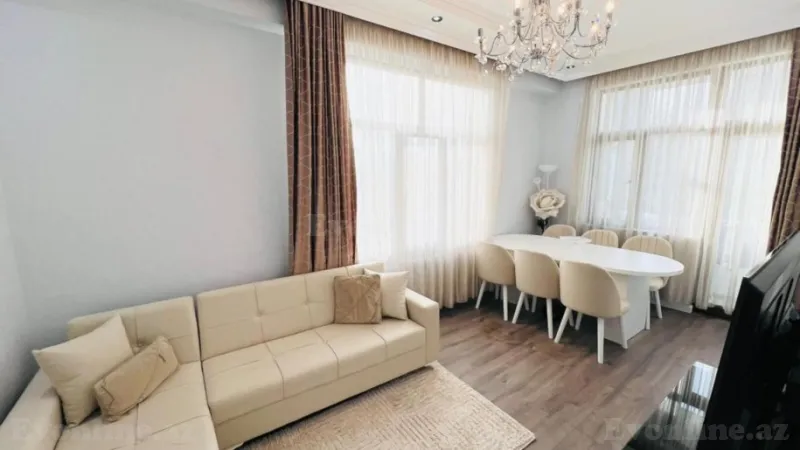 Satılır 3 otaqlı Mənzil Yeni tikili 75 m² İnşaatçılar m. - şəkil 2