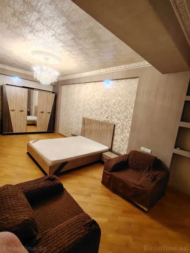 Kirayə verilir 3 otaqlı Mənzil Yeni tikili 90 m² Xətai m. - şəkil 3