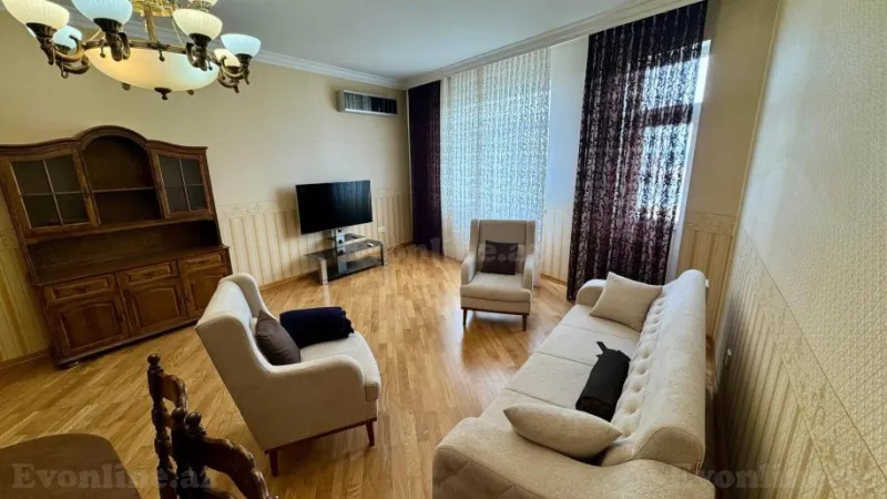 Kirayə verilir 4 otaqlı Mənzil Yeni tikili 150 m² Elmlər Akademiyası m. - şəkil 2