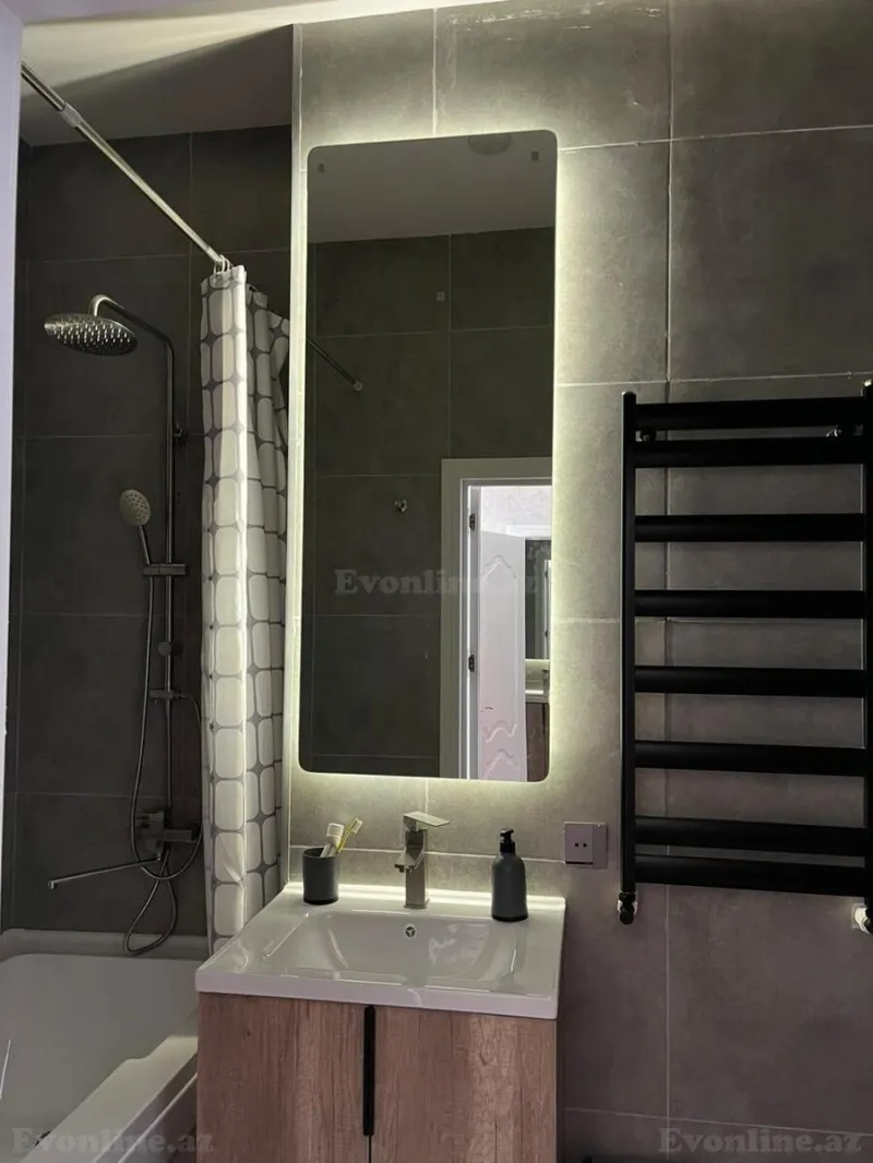 Kirayə verilir 2 otaqlı Mənzil Yeni tikili 50 m² Nəriman Nərimanov m. - şəkil 10