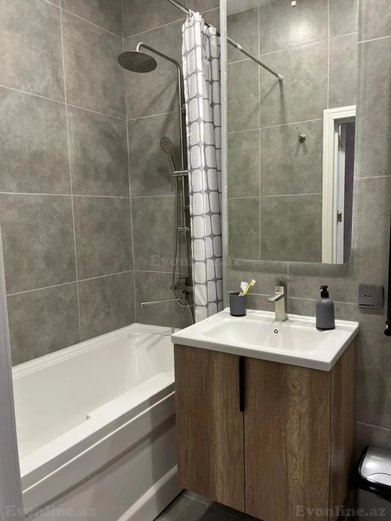 Kirayə verilir 2 otaqlı Mənzil Yeni tikili 50 m² Nəriman Nərimanov m. - şəkil 15