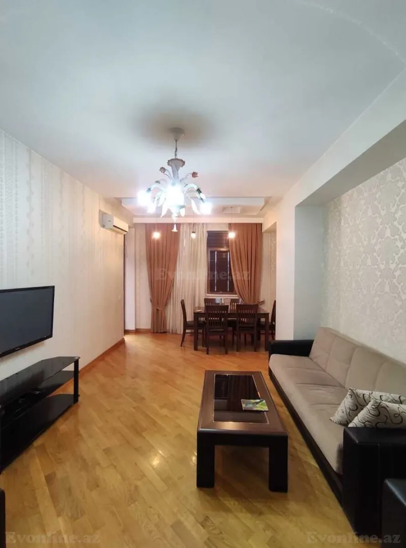 Kirayə verilir 2 otaqlı Mənzil Yeni tikili 85 m² Nərimanov r. - şəkil 6