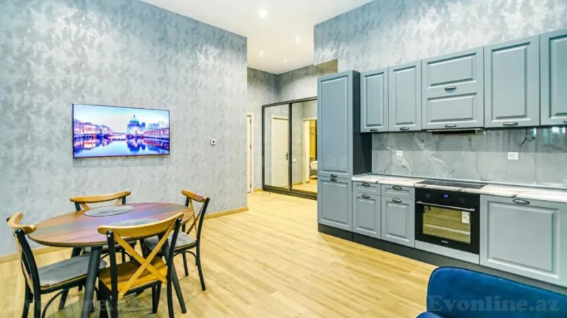 Satılır 2 otaqlı Mənzil Yeni tikili 50 m² Xətai r. - şəkil 4