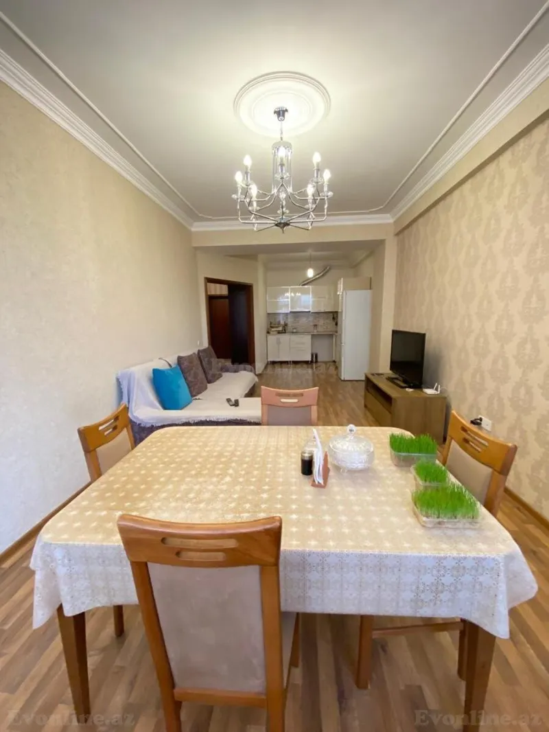 Kirayə verilir 3 otaqlı Mənzil Yeni tikili 100 m² 8-ci mikrorayon - şəkil 3