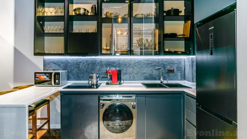 Satılır 2 otaqlı Mənzil Yeni tikili 60 m² Xətai r. - şəkil 8