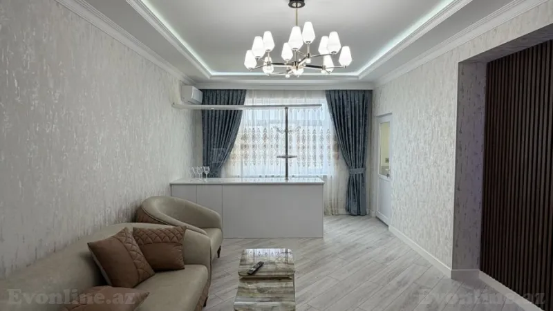 Satılır 3 otaqlı Mənzil Yeni tikili 82 m² Əhmədli m. - şəkil 2