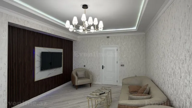 Satılır 3 otaqlı Mənzil Yeni tikili 82 m² Əhmədli m. - şəkil 3