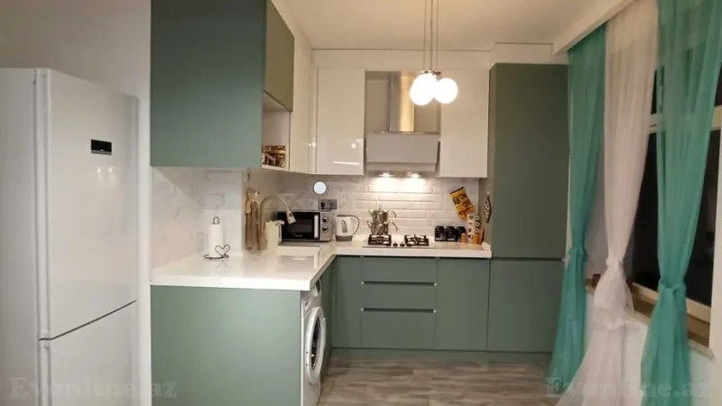 Satılır 2 otaqlı Mənzil Köhnə tikili 62 m² Neftçilər m. - şəkil 5