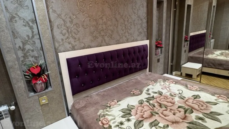 Kirayə verilir 2 otaqlı Mənzil Yeni tikili 60 m² Nəsimi r. - şəkil 3