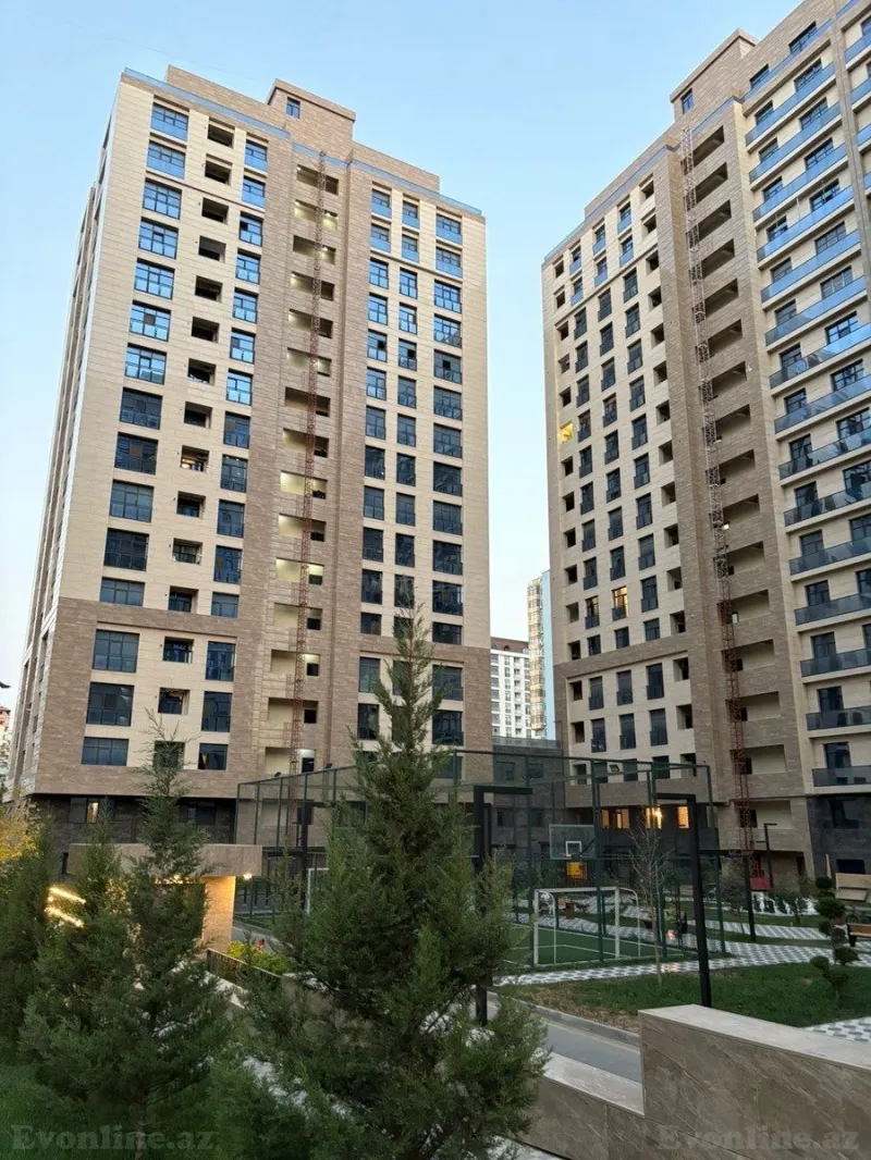 Kirayə verilir 2 otaqlı Mənzil Yeni tikili 50 m² Nəsimi r.