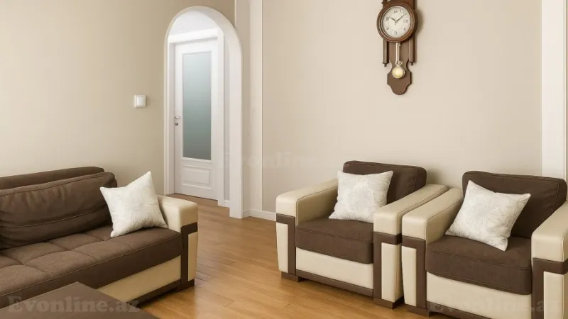 Kirayə verilir 5 otaqlı Mənzil Köhnə tikili 120 m² Yeni Yasamal - şəkil 5