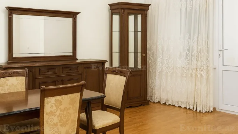 Kirayə verilir 5 otaqlı Mənzil Köhnə tikili 120 m² Yeni Yasamal - şəkil 7