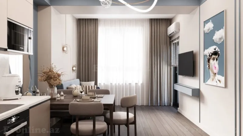 Satılır 2 otaqlı Mənzil Yeni tikili 55 m² 28 May m.