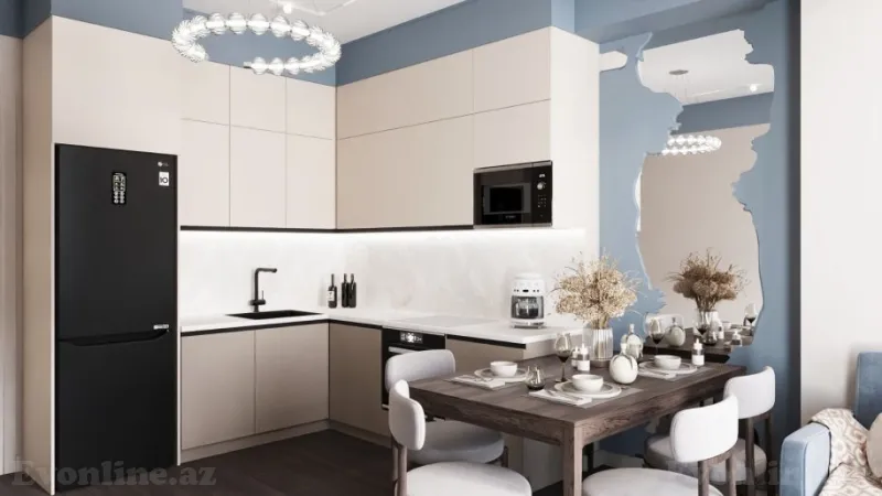 Satılır 2 otaqlı Mənzil Yeni tikili 55 m² 28 May m. - şəkil 2