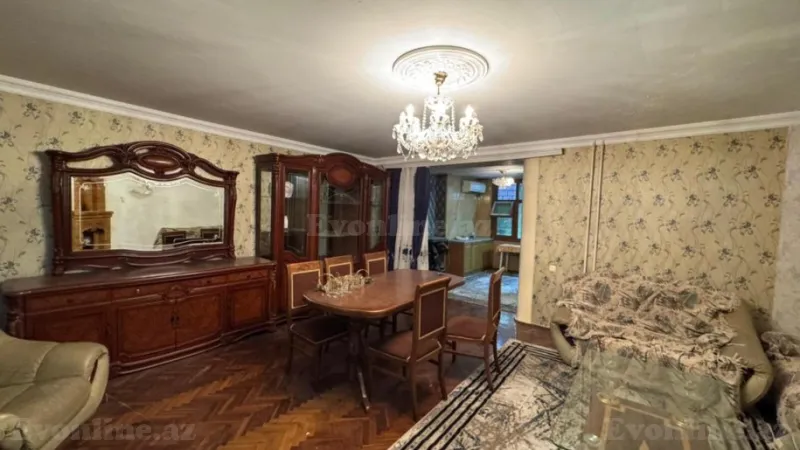 Satılır 3 otaqlı Mənzil Köhnə tikili 85 m² Elmlər Akademiyası m. - şəkil 3