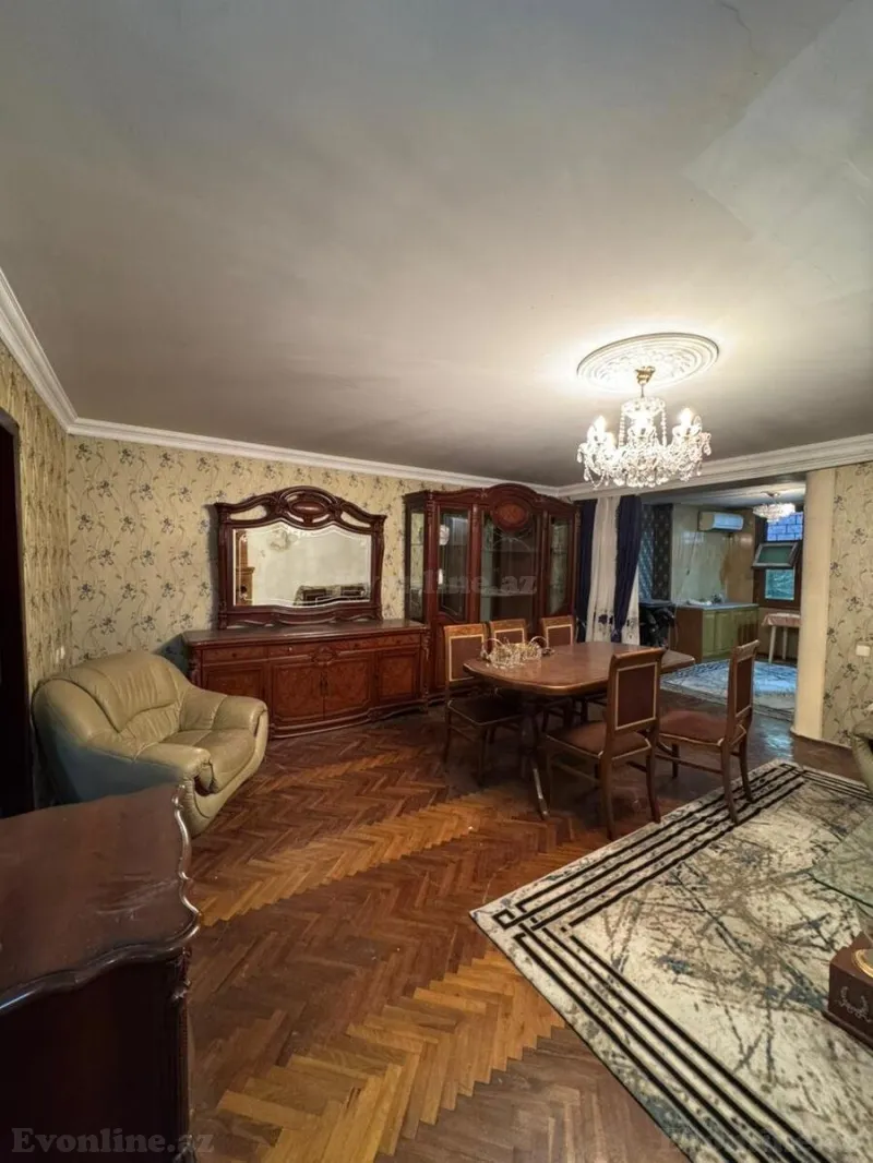 Satılır 3 otaqlı Mənzil Köhnə tikili 85 m² Elmlər Akademiyası m. - şəkil 4