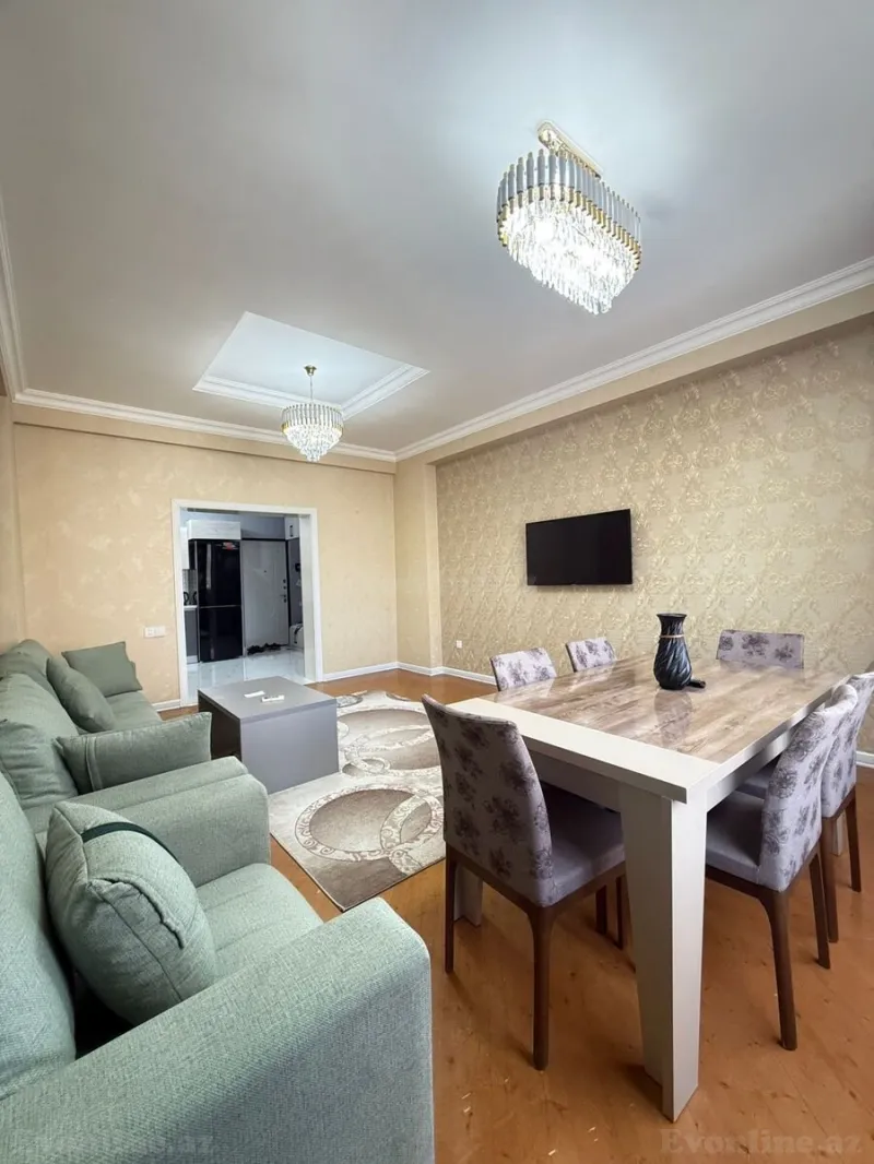 Kirayə verilir 2 otaqlı Mənzil Yeni tikili 76 m² Xətai m. - şəkil 3