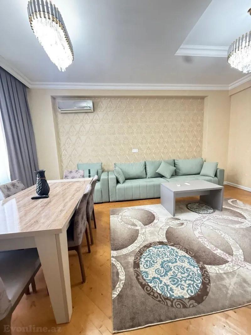 Kirayə verilir 2 otaqlı Mənzil Yeni tikili 76 m² Xətai m. - şəkil 5