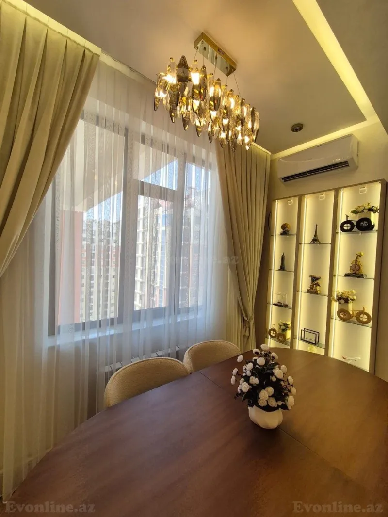 Kirayə verilir 2 otaqlı Mənzil Yeni tikili 65 m² Nəriman Nərimanov m. - şəkil 3