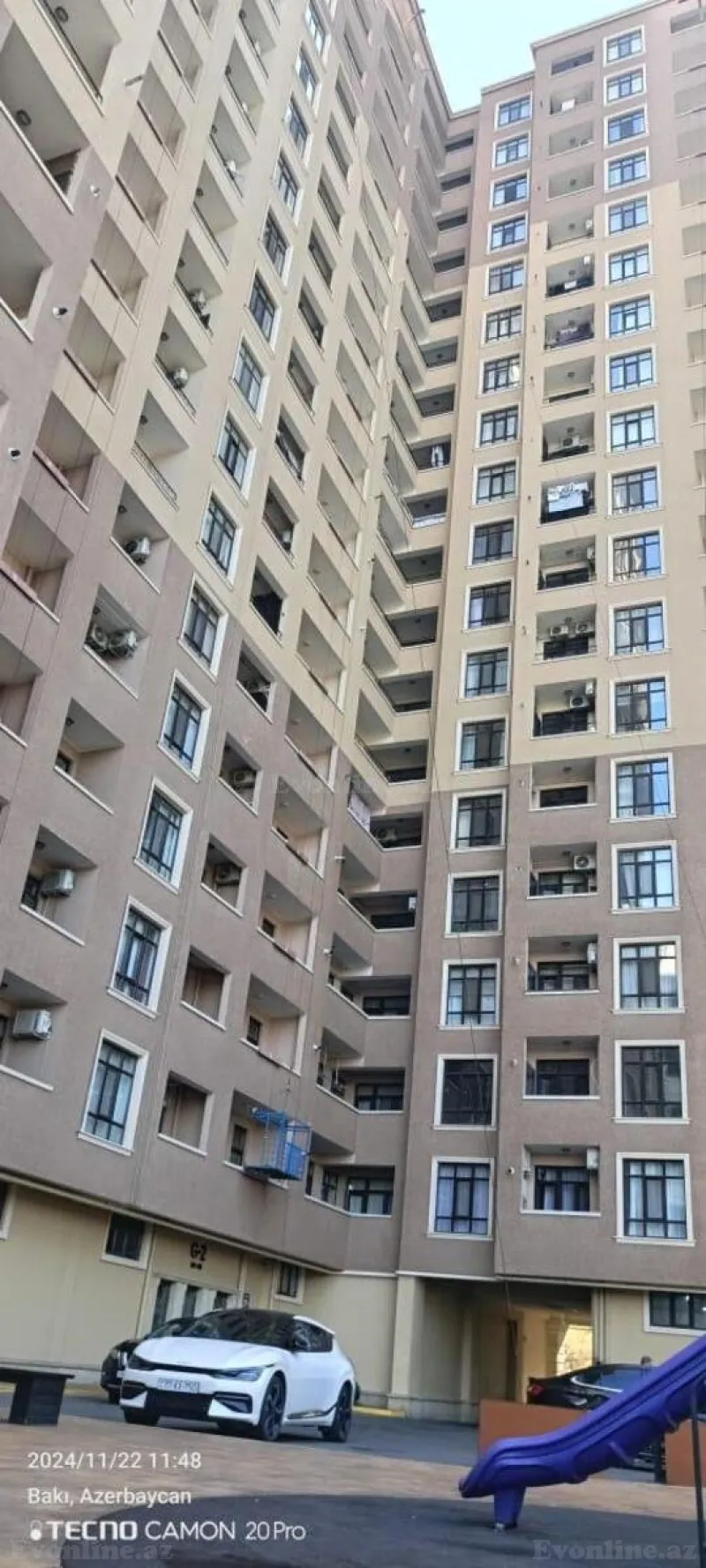 Satılır 2 otaqlı Mənzil Yeni tikili 66 m² 8-ci mikrorayon - şəkil 2
