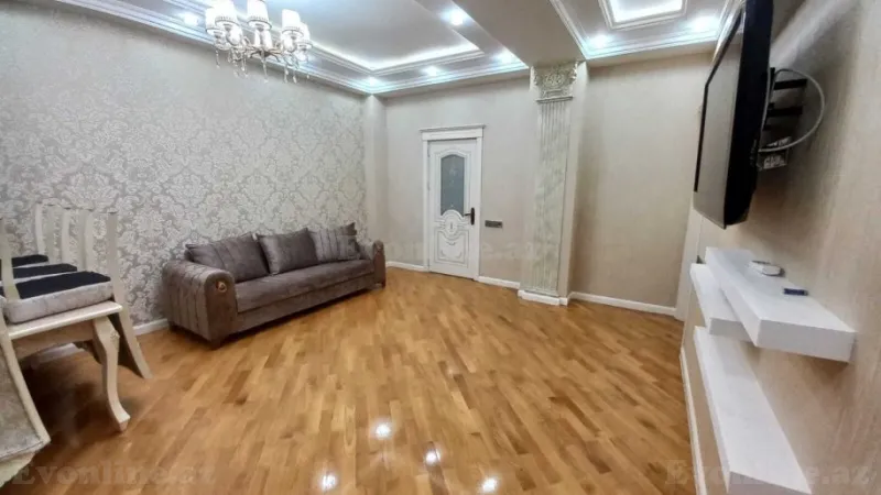 Kirayə verilir 2 otaqlı Mənzil Yeni tikili 80 m² Xətai m. - şəkil 2