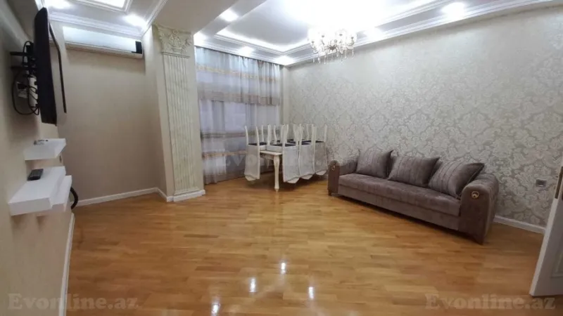 Kirayə verilir 2 otaqlı Mənzil Yeni tikili 80 m² Xətai m. - şəkil 3